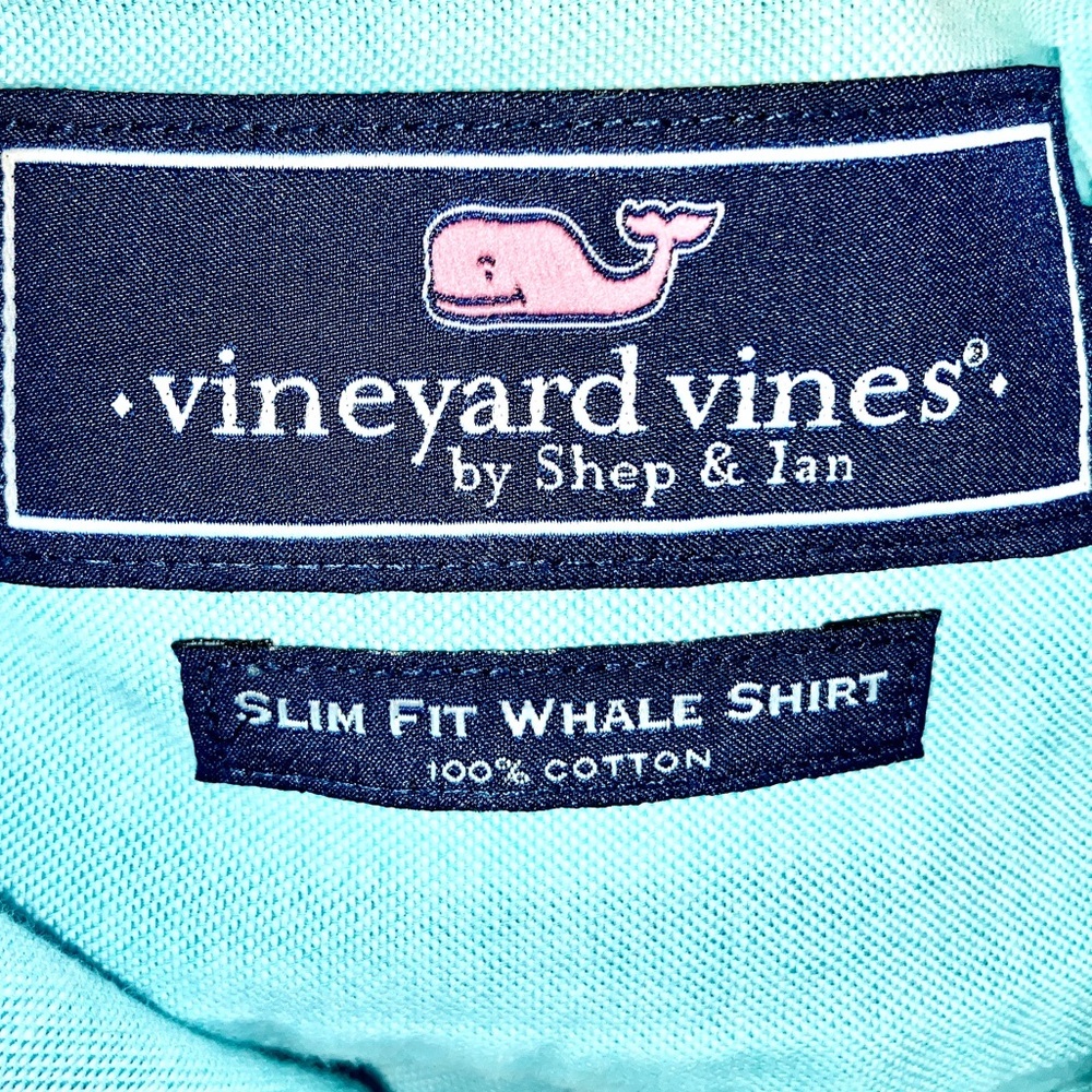 Men’s Vineyard vines Whale Slim shirt XXL - Picture 4 of 5
